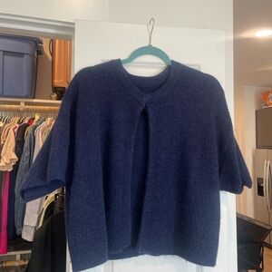 Daily Drills single button sweater